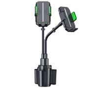 Porte-gobelet De Voiture, Base Extensible, X1, De Téléphone À Col De Cygne, De Cellule Rotatif, Angle Réglable, pour Voiture, Smartphone, Berceau, Tasse, Col De Cygne