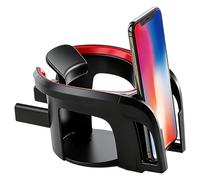 Porte-gobelet de voiture | Support de téléphone portable antidérapant pour sortie d'air | Buses d'aération de voiture, porte-gobelet, pour camion, SUV, voiture, bouteille, café, thé