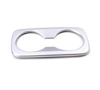 Porte-gobelet D'eau Pour Siège Arrière De Voiture Cadre De Couverture Garniture Autocollant Décoratif Pour Hyundai Pour Tucson 2015 2016 2017-2020 FIXCOR(Matte Silver)