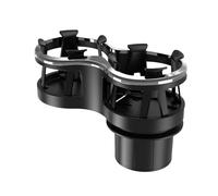 Porte-gobelet Double pour Voiture - Porte-gobelet DeVoiture Multifonctionnel De 70 Mm | Porte-Bouteille Automobile avec Base De Montage Réglable | Çup H́Older, Porte-Bouteilles D’Eau De Voiture pour