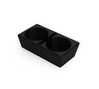 Porte-gobelet Double Trou imprimé en 3D pour Console Centrale, Compatible avec Toyota Land Cruiser et Land Cruiser. Support de Rangement pour Boissons.
