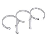 Porte-gobelet En Acier Inoxydable Porte-gobelet De Voiture Marine RV Porte-gobelet Yacht Porte-gobelet Extérieur Multi-usages,Résistant à la corrosion(Three rings)
