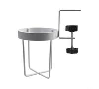 Porte-gobelet en acier inoxydable pour bureau | Porte-tasses à clipser avec tapis antidérapant | Support horizontal vertical pour bouteille pour cuisine, bureau, voiture | Support anti-déversement |