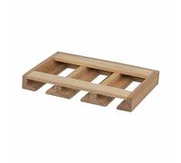 Porte-gobelet en bois à suspendre pour maison de poupée