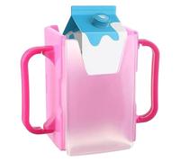 Porte-gobelet en carton pour lait - Porte-boissons pour enfants | Support de sac anti-pression, support de sac de jus réglable et portable pour enfants et