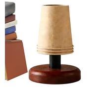 Porte-gobelet en papier - Vitrine en bois naturel, structure classique pour conteneurs à boissons, structure esthétique pour la disposition des tasses à café | Pour la salle à manger