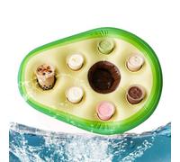 Porte-Gobelet Flottant Plateau Boisson Gonflable Grand Avocat Spa
