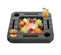 Porte-gobelet flottant - Station de boisson gonflable, flotteur de boisson | Porte-boisson flottant pour piscine, jacuzzi, lac, plage, natation, adultes, fruits, baignoire, fêtes, kayak en plein air