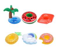 Porte Gobelet Gonflable, Porte Boisson Gonflable, Porte Verre Piscine, Porte Gobelet Flottant, Piscine Porte Boisson, Porte Bouteille Gonflable, Gonflable Flottant Porte Gobelets, 6 Pièces