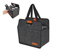 Porte-gobelet isotherme réutilisable pour 6 tasses avec poignée, porte-gobelet portable en feutre épais, s'adapte à la plupart des récipients à boissons pour fêtes, rassemblements et pique-niques