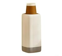 Porte-gobelet jetable monté pour gobelets individuels en ABS résistant à la poussière et à l'eau pour la maison ou le bureau (blanc)