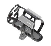 Porte-gobelet Moto Bouteille d'eau Boisson Porte-Gobelet en Aluminium Moto Accessoires pour H-Onda CBF125 CBF 125 2009-2016 2010 2011 2012 2013 2014 2015(Grey)