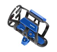 Porte-gobelet Moto Bouteille d'eau Boisson Porte-Gobelet en Aluminium Moto Accessoires pour H-Onda CBF125 CBF 125 2009-2016 2010 2011 2012 2013 2014 2015(Turquesa)