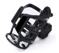 Porte-gobelet Moto pour Piaggio X9 Evolution 500 2005 2006 2007, Porte-gobelet Réglable pour Bouteilles de 55-78 mm, Moto Boisson Bouteille d'eau Cage Boisson Support de Verre,A Black
