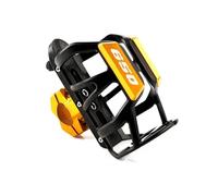 Porte gobelet Moto pour Vstrom650 DL650 Accessoire Porte-gobelet pour Bouteille d'eau pour Moto(650 Yellow)