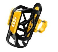 Porte-gobelet Moto Support De Verre Bouteille d'eau Et Boisson, Accessoires Moto pour BMW GS HP-R1250 K1200GT K1300S K1300R S1000RR 2010 - 2025 2026(Yellow)