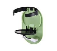 Porte-Gobelet Mural Organisateur pliable sans perçage en forme de disque | Supports Pour Bouteilles D'Eau Pour tasse à café, cuisine, bureau, salon, chambre, voiture Vert