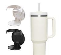 Porte-gobelet mural pliable portable - Organisateur de gobelets pour tasses Stanley, porte-tasse à café et organisateur de bouteilles d'eau, rangement de tasses de chevet pour la maison, le bureau