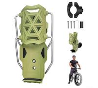 Porte-gobelet pivotant auto-réglable prenant en charge la rotation complète du cercle sur les vélos, motos, poussettes, VTT et plateformes de transport portables (Finding Wild Green)