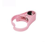 Porte-gobelet Pliant Vélo Route pour vtt Stable Porte-gobelet | Déverrouillage pour rapide, installation pour clic, tube 32-35mm, élégant, montage tête selle(Pink)