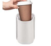 Porte-Gobelet pour Camionnette,Support Boisson Arrière pour Portière Auto | Accessoire Véhicule en Cuir Suspendu pour Boissons, Organisateur Intérieur Arrière pour Rangement Bouteille