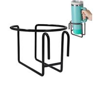 Porte-Gobelet pour Chariot - Fer | Support De Gourde Métallique | Accessoire À Clip pour Café Canette Ou Courses en Magasin