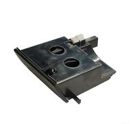 Porte-gobelet pour console centrale pour véhicules à gouvernail droit, conçu pour les modèles T5 2009 2015, OEM 7H285860130T, construit en ABS robuste et en métal (noir)
