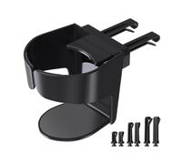 Porte-gobelet pour grille d'aération de voiture - Rotation à 360 degrés - Réglable - Accessoire de voiture résistant aux chocs pour tasses, eau, café