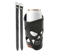 Porte-gobelet pour moto, porte-gobelet universel pour VTT avec ceintures, organisateur de bouteille de guidon pour scooter de vélo d'équitation nouveauté pour motocyclistes