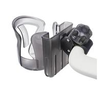 Porte-gobelet pour poussette Accessoire porte-gobelet pour fauteuil roulant | Support rotatif à 360 degrés 2 en 1 pour téléphone, accessoires indispensables pour poussettes et déambulateurs