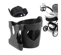 Porte-gobelet pour poussette avec support de téléphone - Porte-gobelet pour vélo, porte-gobelet universel 2 en 1 pour poussettes, fauteuils roulants, vélos, déambulateurs, trottinettes, cadeaux pour l