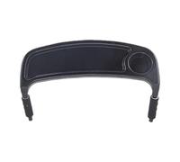 Porte-gobelet pour poussette - Plateau à collations de voyage, assiette alimentaire pour poussette | Porte-gobelet d'extension de guidon de poussette, barre de pare-chocs de poussette réglable, access
