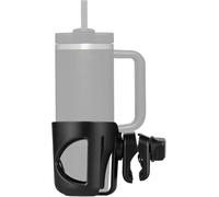 Porte-gobelet pour poussette Stanley Quencher H2.0 (modèles de 10 et 1,18 ml), également compatible avec Stanley IceFlow (modèles de 50 et 887 ml) - Noir