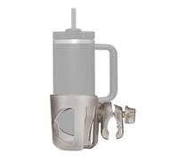 Porte-gobelet pour poussette Stanley Quencher H2.0 (modèles de 30 et 1180 ml), également compatible avec Stanley IceFlow (modèles de 50 et 887 ml) - Transparent