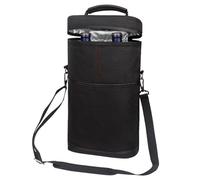 Porte-gobelet pour refroidisseur de vin, sacs pour refroidisseur de vin, sacs de vin isolés, protection isolée du vin en tissu Oxford, sac à poignées du porteur de vin pour le match,