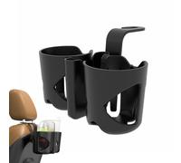 Porte-Gobelet pour Siège Auto | Rangement Multifonctionnel,Porte-Bouteille Et Crochet pour Appui-Tête - Range-gobelet et Plateau