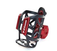 Porte-gobelet pour Suzuki V-Strom 650 Vstrom 650XT vstrom 1000 DL Accessoires de Moto Support de Bouteille d'eau de Boisson Support de gobelet(Red)