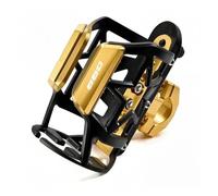 Porte-Gobelet pour Triumph Trident 660 Sport Tiger Porte-Bouteille d'eau Porte-gobelet De Boisson(Gold)