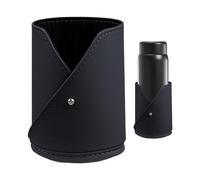 Porte-Gobelet pour Véhicule - Boîte de Rangement Porte-Gobelet Auto pour Portière - Organisateur Arrière en Cuir avec Boîte de Rangement pour Bouteille d'eau Café Téléphone Véhicules SUV Camion Sedan
