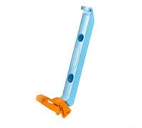 Porte-gobelet pour vélo d'extérieur compatible avec les canettes de boisson en aluminium et les bouteilles d'eau, convient pour les tubes de selle avec trous pour porte-bouteilles d'eau (long orange