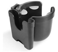 Porte Gobelet Poussette avec Support Telephone 2 en 1 FONGWAN Réglable pour Gourdes, Café - Noir Noir G