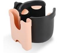 Porte Gobelet Poussette avec Support Telephone 2 en 1 FONGWAN Réglable pour Gourdes, Café - Rose Rose G
