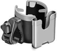 Porte Gobelet Poussette, Universel Accessoire Poussette pour Cybex Yoyo, Porte Gobelet pour Fauteuil Roulant, Vélo, Deambulateur, Trottinette électriqu, Bébé Organisateur Poussette