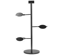 Porte-gobelet Présentoir à tasses Support d'arbre à tasses Matériau en fer noir Robuste Durable Design simple et élégant pour la décoration de la maison du restaurant de fête