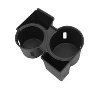 Porte Gobelet RéGlable Compatible Avec KIA Pour EV9 2024-2025 Porte Gobelet De Console Centrale Plateau Rangement Absorbant Les Chocs Organisateur Rangement Accessoires Voiture Noir