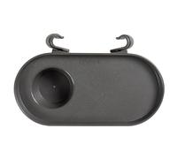 Lafuma Mobilier Porte-Gobelet pour Fauteuil Relax en Plastique 100% recyclé, Couleur : Titane, LFM5255_9105