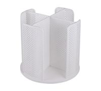 Porte-gobelet rotatif de bureau en treillis, porte-bouteilles d'épices, étagère rotative for ustensiles et épices, support de rangement rotatif pratique for fournitures de cuisine