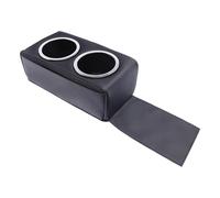 Porte-gobelet supplémentaire pour véhicule - Unité de rangement moderne en cuir pour canapé, siège arrière de voiture, compartiment de poche | Appareil mobile, télécommande, bouteille d'eau, camion