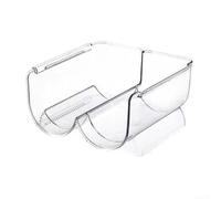 Porte-gobelet transparent moderne pour décoration de bar de cuisine (double