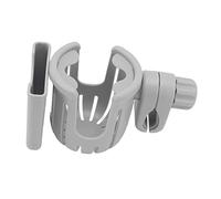 Porte-gobelet universel pour chariot, support de combiné de vélo anti-chute pour bras de bateau Gris